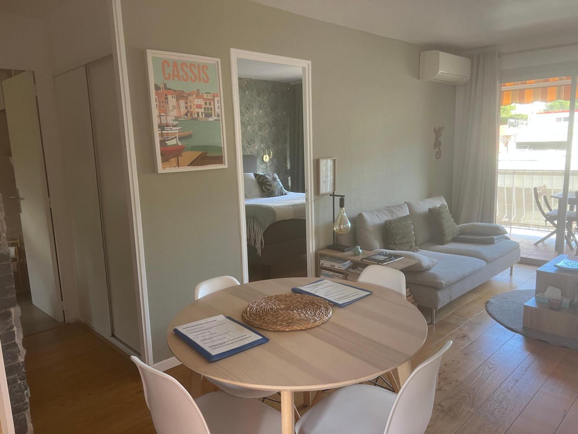 Magnifique Appartement A Cassis,Parking,2 Pas Du Port Exterior foto